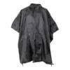 Poncho Rip Stop black Regen Poncho Rip Stop black