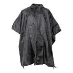Poncho Rip Stop Black