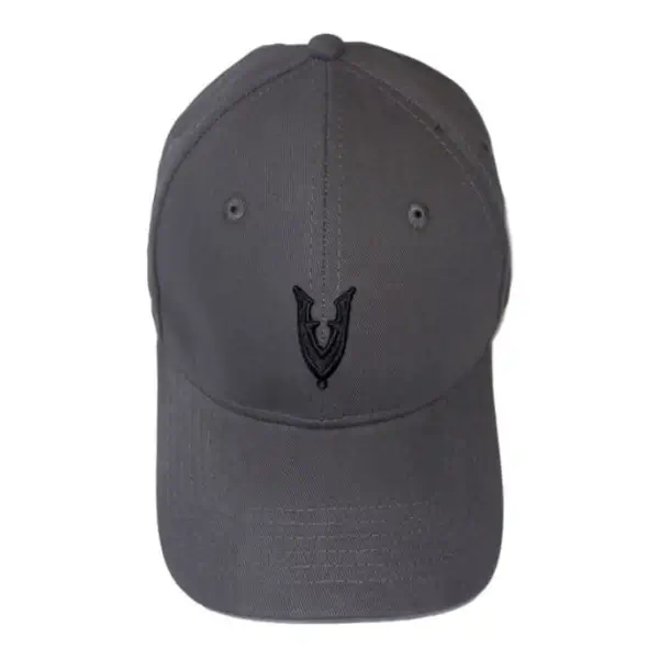 Baseball Cap Veteraan Draaginsigne voorzijde grijs