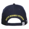 Cap Veteraan Korps Mariniers achterkant Baseball Cap Veteraan Korps Mariniers achterzijde