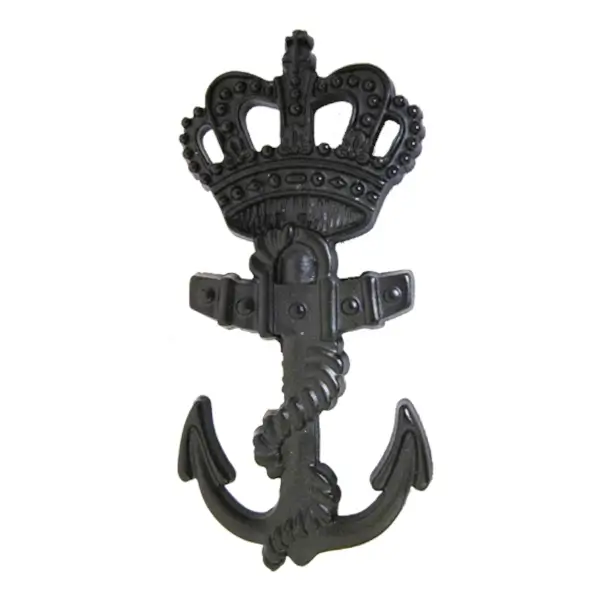 Militaire Baret Embleem Korps Mariniers zwart