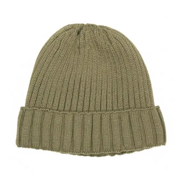 Gebreide, warme Fostex Muts groen
