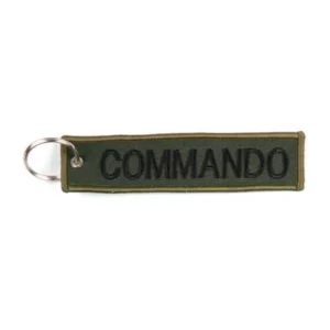 Sleutelhanger Commando groen