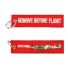 Sleutelhanger Remove before flight Spitfire