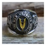 Veteranenring Classic Verzilverd