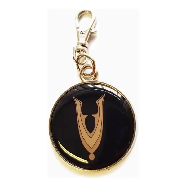 Sleutelhanger draaginsigne zipper puller