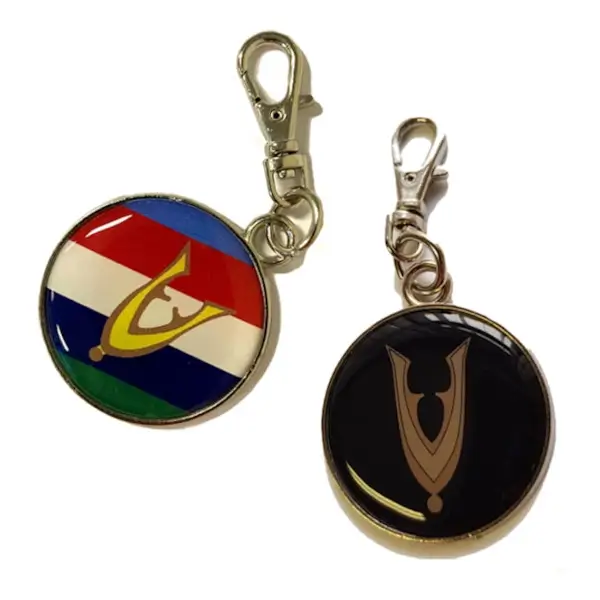 Sleutelhangers Zipper pullers samen