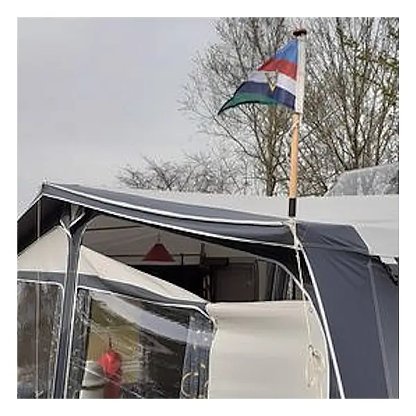 Veteranenvlag klein driehoek op tent
