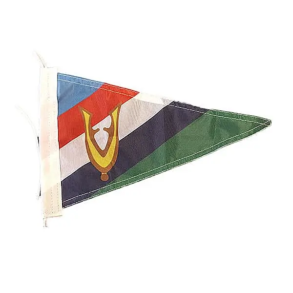 Veteranenvlag klein driehoek puntvlag