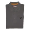 poloshirt heren veteranenshop grijs gevouwen