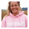 Hoodie eindbaas sfeer sweater met capuchon