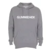 Hoodie gummienek grijs Hoodie gummienek grijs sweater met capuchon