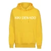 Hoodie kikadewado geel Hoodie kikadewado geel trui met capuchon