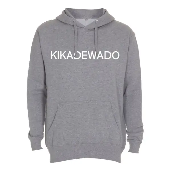 Hoodie kikadewado grijs trui met capuchon