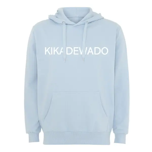 Hoodie kikadewado lichtblauw trui met capuchon