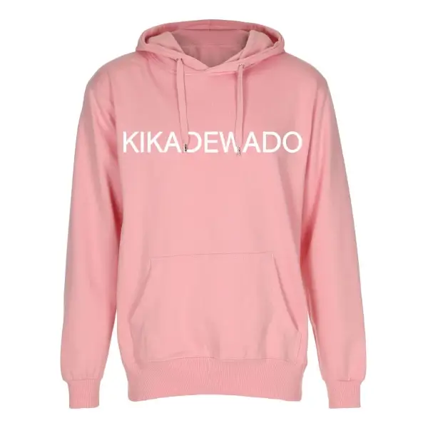 Hoodie kikadewado roze trui met capuchon