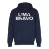Hoodie lima bravo marineblauw Hoodie lima bravo marineblauw sweater met capuchon