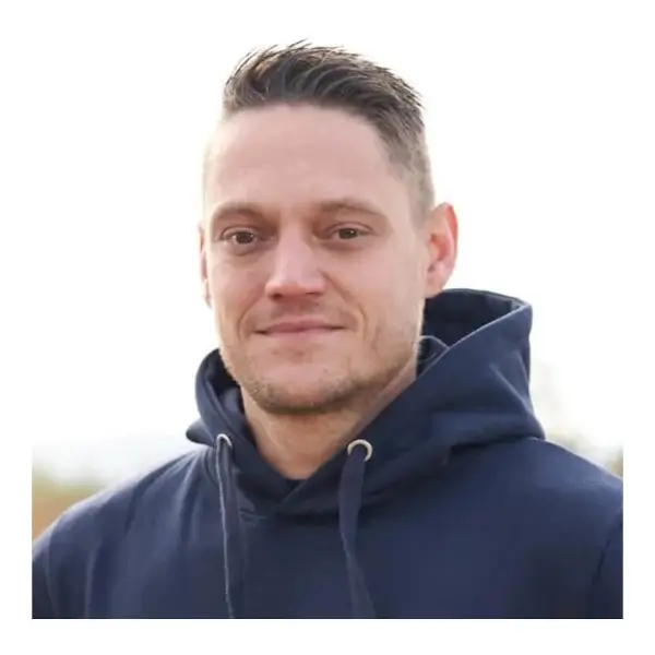 Hoodie marineblauw sfeerafbeelding