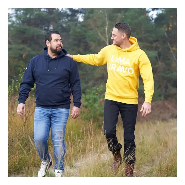 Hoodie Lima Bravo sfeerafbeelding