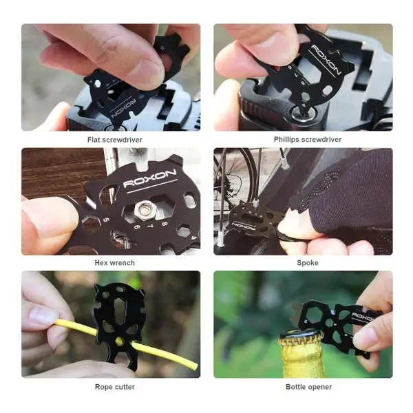 Multitool 9-in-1 in actie