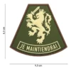 Embleem 3d pvc je maintiendrai groen afmetingen