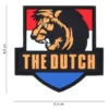 Embleem 3d pvc the dutch afmetingen