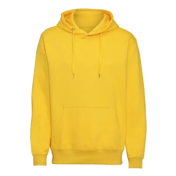 Hoodie V-shop geel