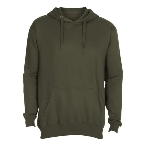 Hoodie V-shop legergroen