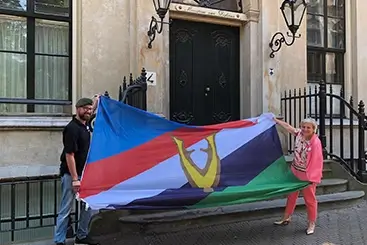 Overhandiging Ank van Bijleveld minister van defensie 2021