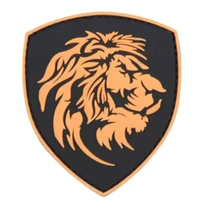 Patch 3D Nederlandse Leeuw Oranje