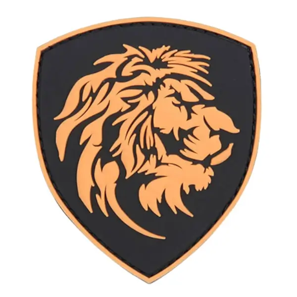 Patch 3D Nederlandse Leeuw Oranje