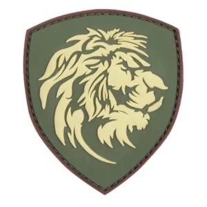 Patch 3D Nederlandse Leeuw groen