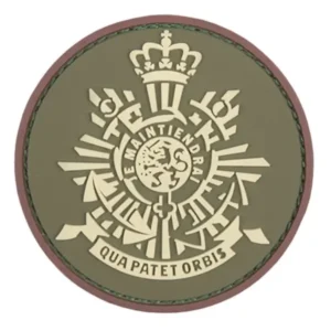 Patch 3D PVC Korps Mariniers groen-coyote