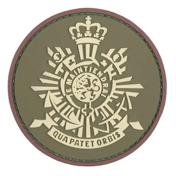 Patch 3D PVC Korps Mariniers groen-coyote