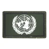 Patch 3D PVC Verenigde Naties groen