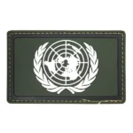 Patch 3D PVC Verenigde Naties groen