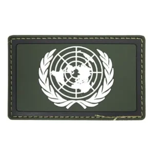 Patch 3D PVC Verenigde Naties groen