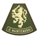 Patch 3D PVC Je Maintiendrai groen