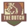 Patch 3d pvc the dutch bruin