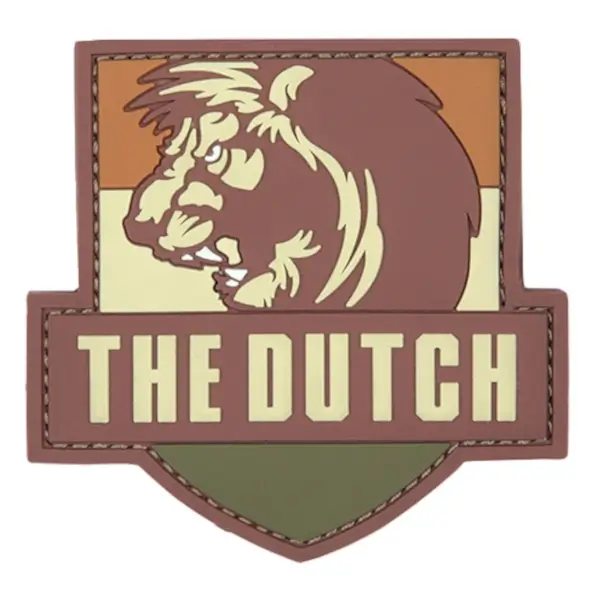 Patch 3d pvc the dutch bruin