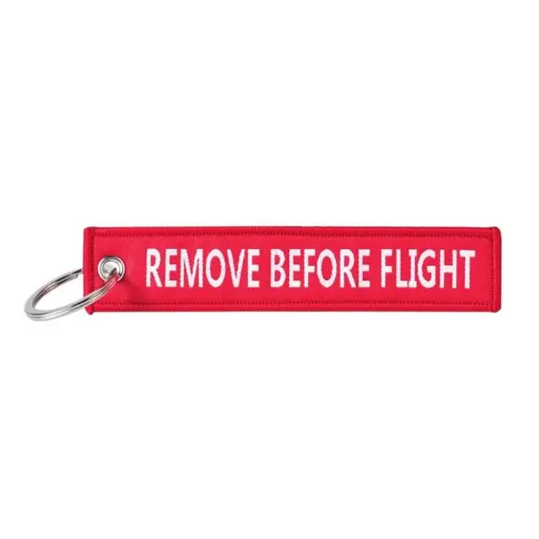 Sleutelhanger Remove Before Flight