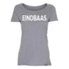 T-shirt dames eindbaas grijs damesshirt
