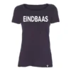 T-shirt dames eindbaas marineblauw damesshirt