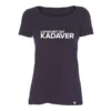 T-shirt dames lopen met dat kadaver marineblauw damesshirt