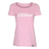 T-shirt dames lopen met dat kadaver roze damesshirt