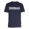 T-shirt heren Eindbaas marineblauw T-shirt heren Eindbaas marineblauw