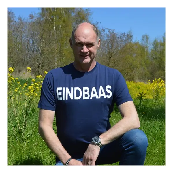 T-shirt heren eindbaas sfeer
