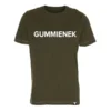 T-shirt heren gummienek legergroen T-shirt heren gummienek legergroen herenshirt