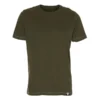 T-shirt heren legergroen