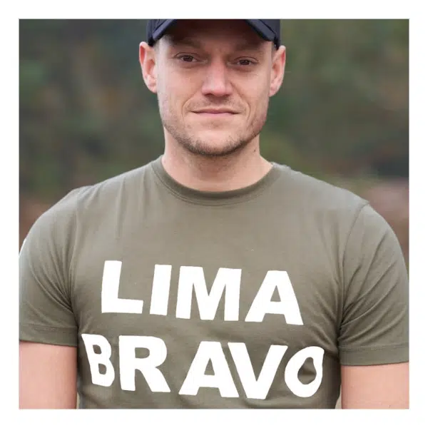 T-shirt heren lima bravo